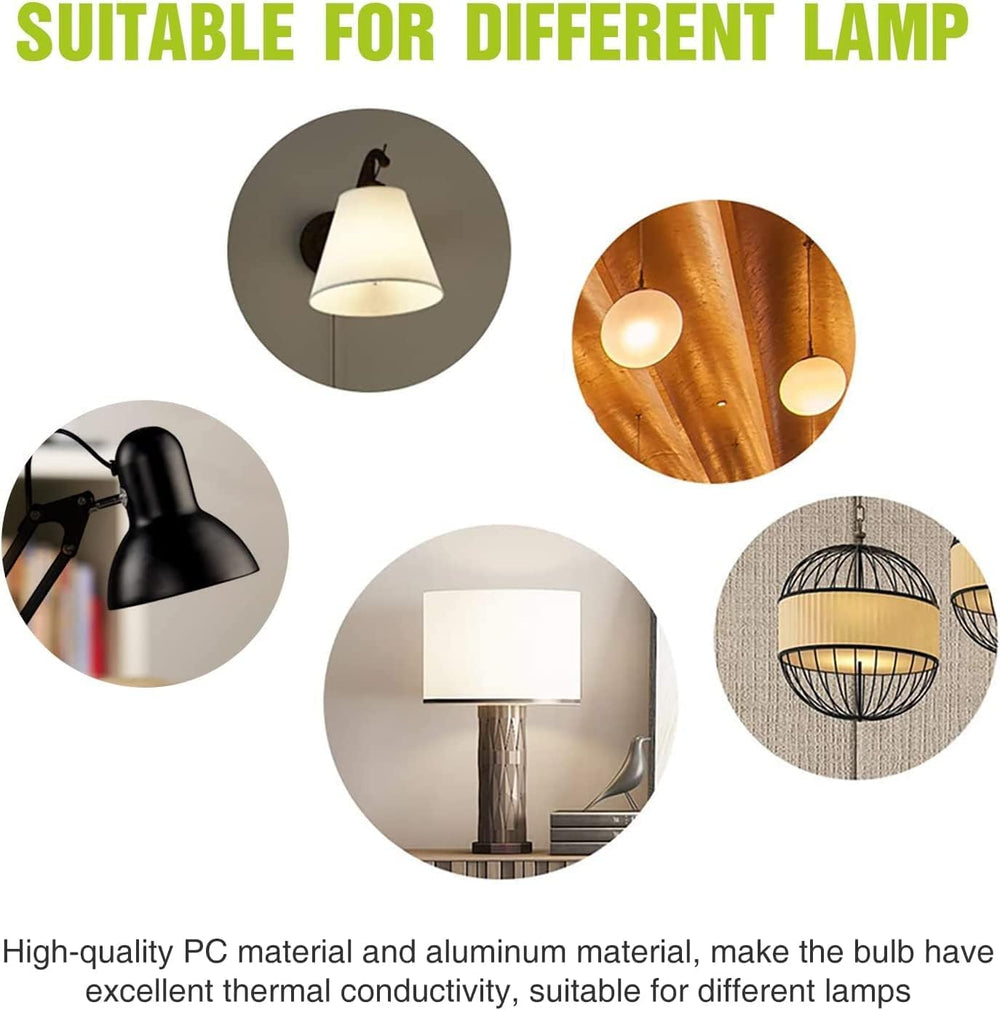 Neporal A19 Rechargeable Light Bulbs Emergency Light Bulb for Power Outages, ...