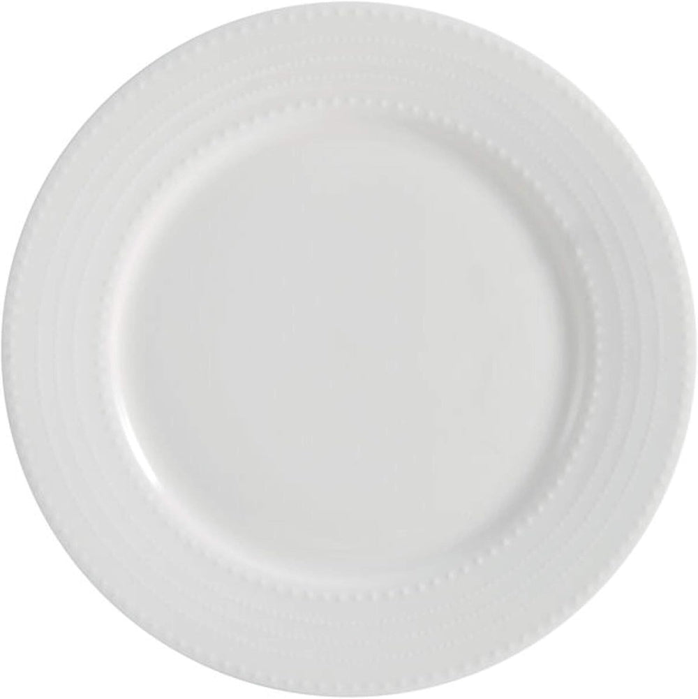 Mikasa Annabelle 40-Piece Dinnerware Set Service for 8 Bone China White