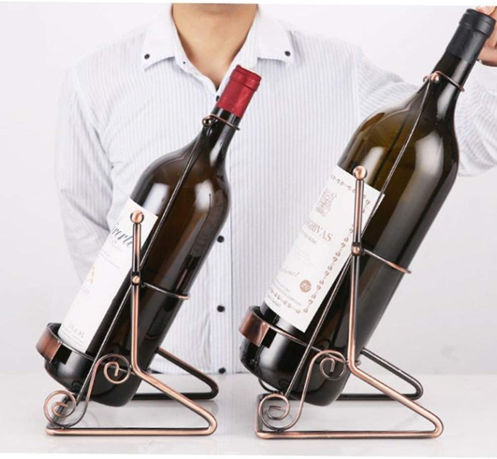 Stainless Steel 1.5L 3L 5L Large Retro Bottle Wine Holder for Home Decor (Siz...