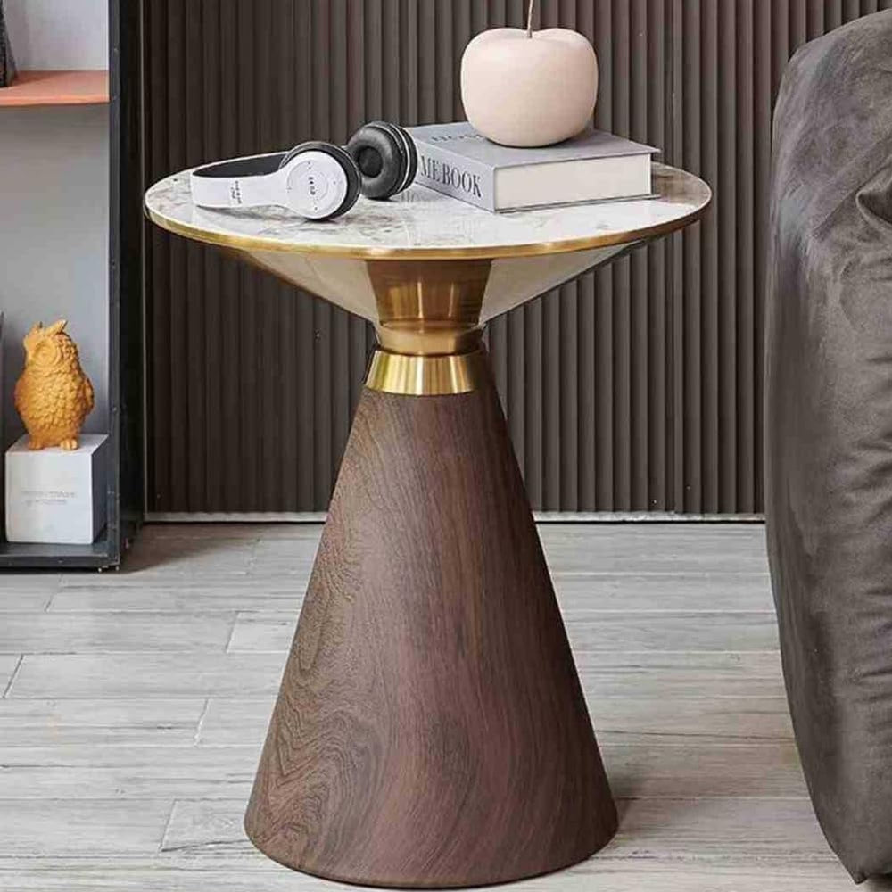 Modern Round End Table, Round End Tables Living Room Modern,Circle Side Table...
