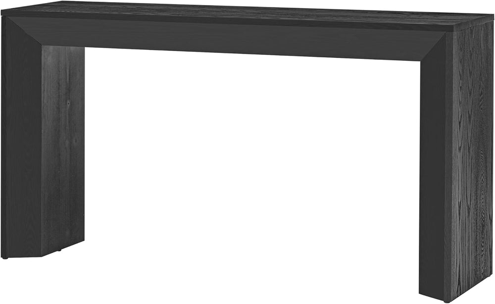 Elegant Console Table,Fireplace Design,Simple and Functional with Wood Veneer...