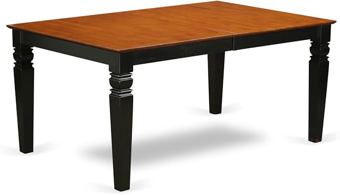 East West Furniture LGPF9-BCH-C 9 Piece Dining Table Set Includes a Rectangle...
