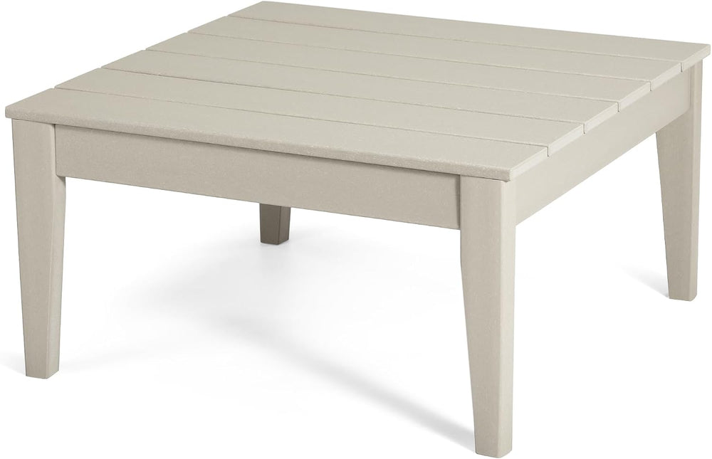 WestinTrends 32 Inch Ashore Outdoor Coffee Table, Sand