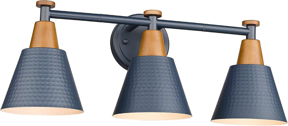 FEMILA Bathroom Vanity Light, 3-Light Modern Bathroom Light Fixture with Hamm...