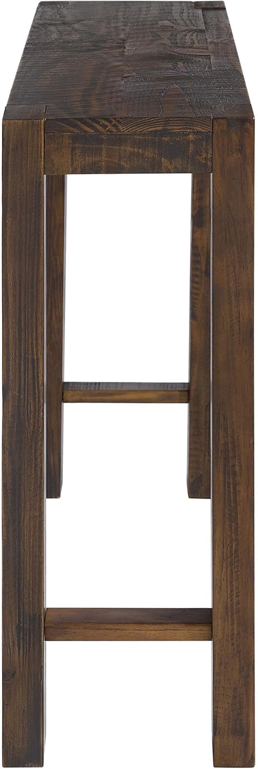 Alaterre Furniture Classic Solid Wood Console Table - 56 Inch Modern Farmhous...