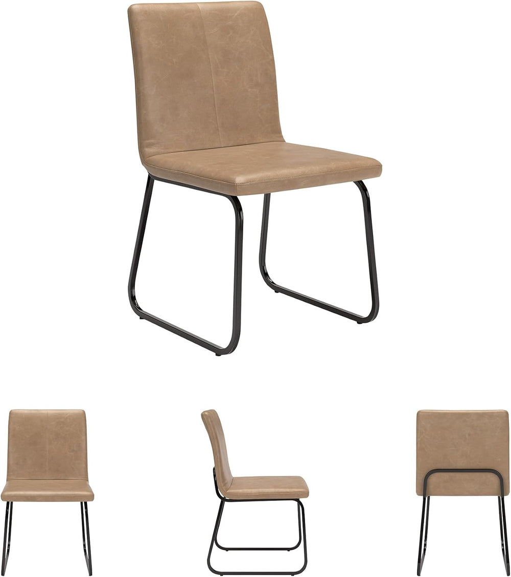 Signature Design by Ashley Pharwynn Casual Indoor Faux Leather Upholstered Ar...