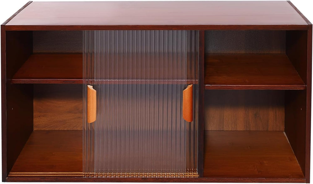 Wall Mounted Kitchen Pantry Sideboard with 2 Doors, Freestanding Wall Storage...