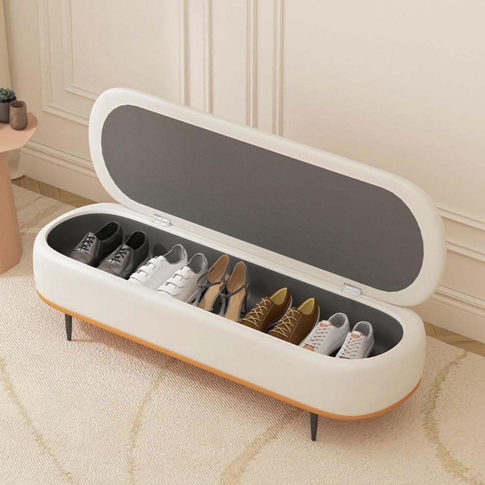 Modern Bedroom Bedside Bench Shoe Entrance Long Entry Cloakroom Sofa Entryway...
