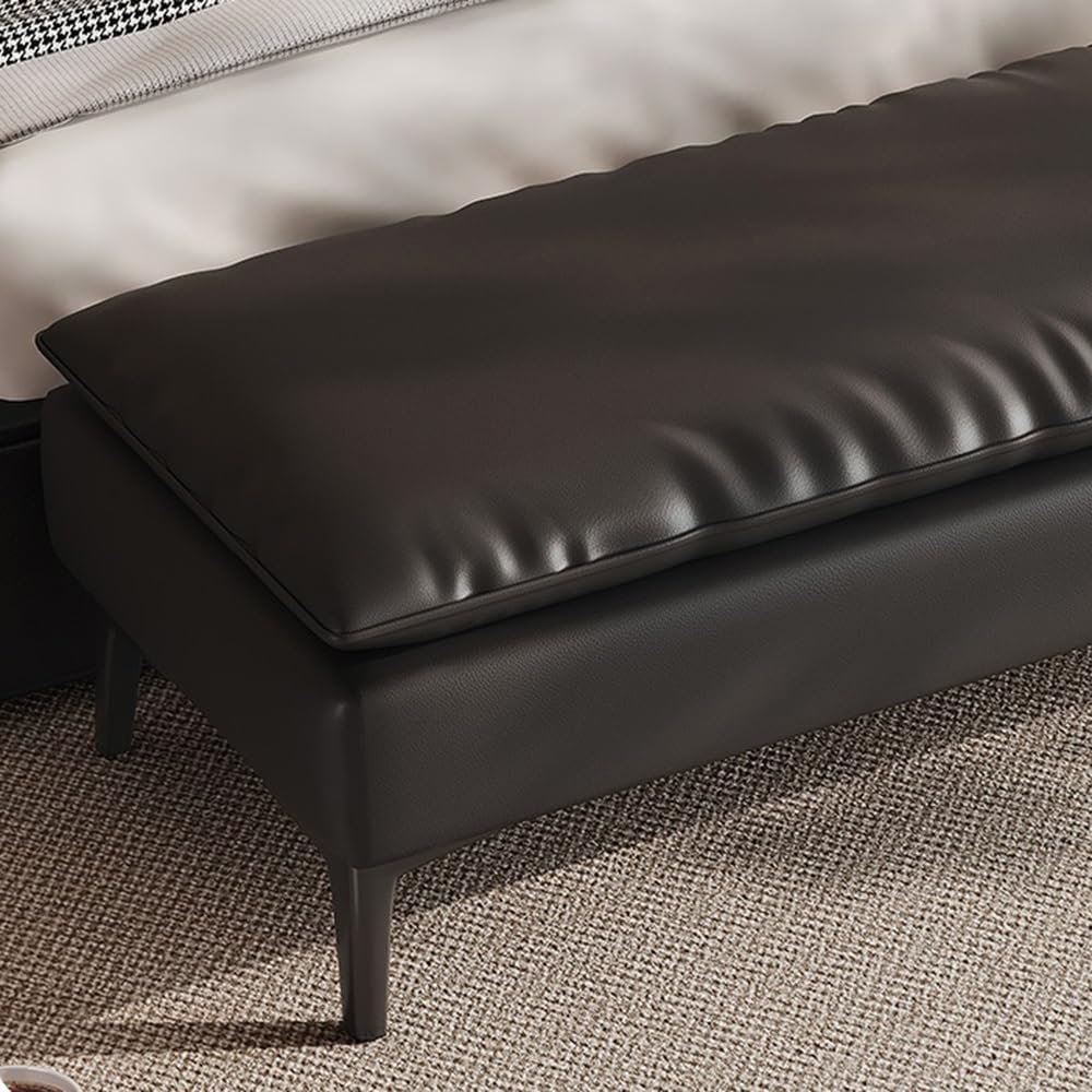 Modern Bedroom Bedside Stool High-end Couch Clothes Bench Long Cloakroom Sofa...