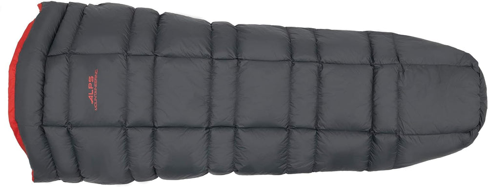 ALPS Mountaineering Pinnacle Quilt - Charcoal/Red
