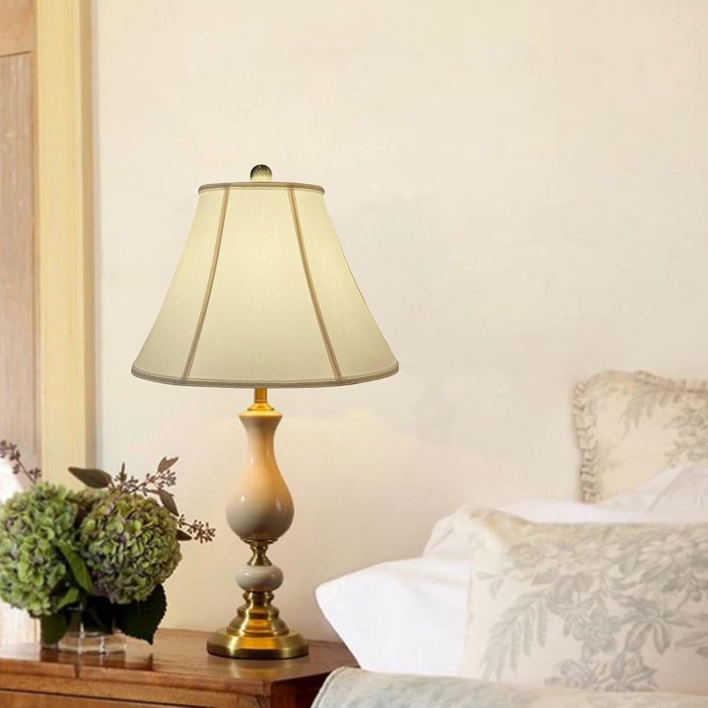 Bell Lamp Shades, 7" x 15" x 10.5" Royal Style Spider LampShade