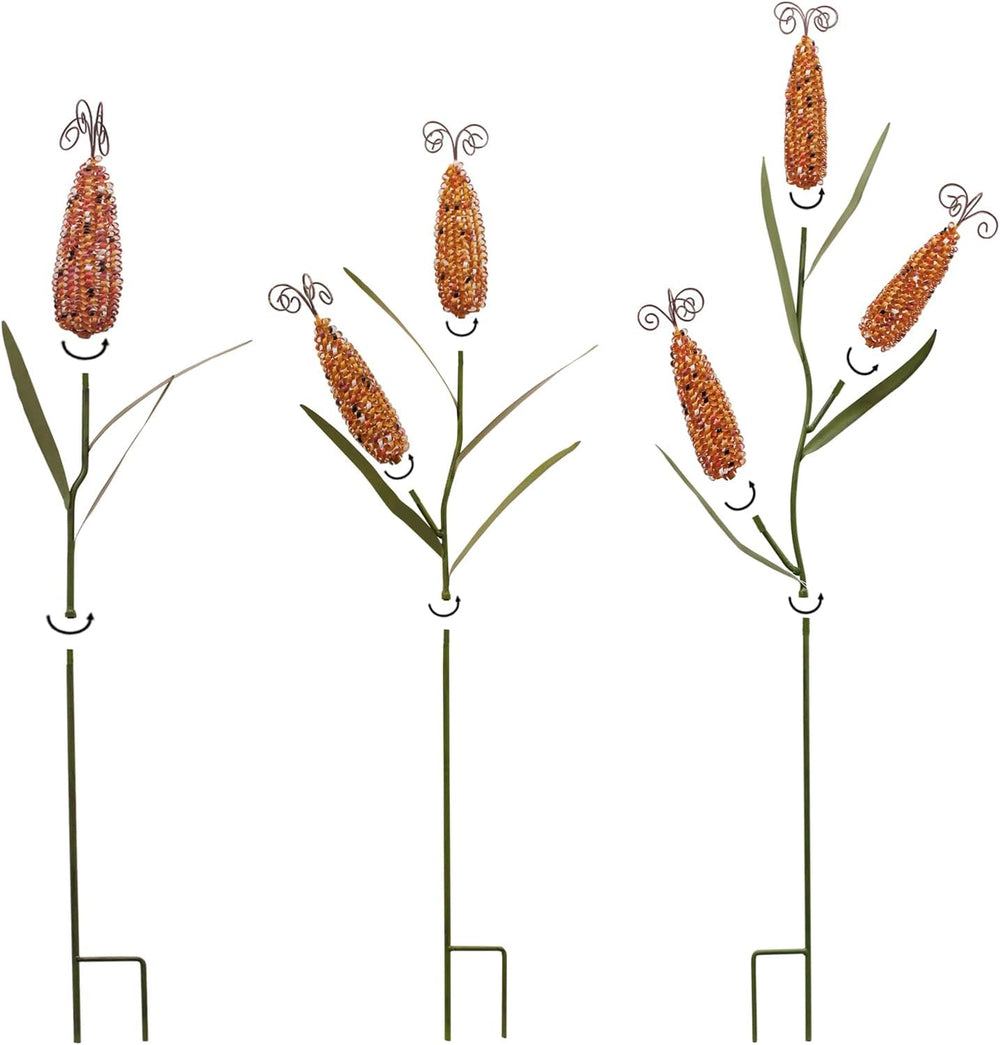 Corn Stalks Garden Stake Outdoor Fall Decor
