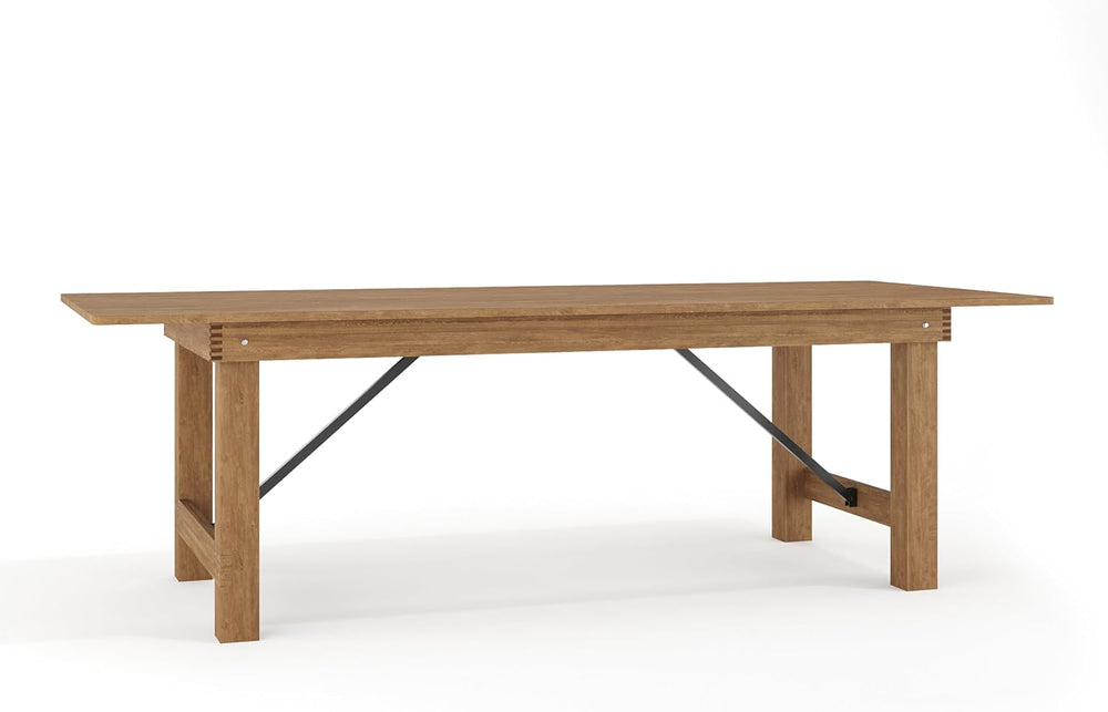 Flash Furniture Hercules 96x40 in Folding Table | Commercial Grade, Foldable ...