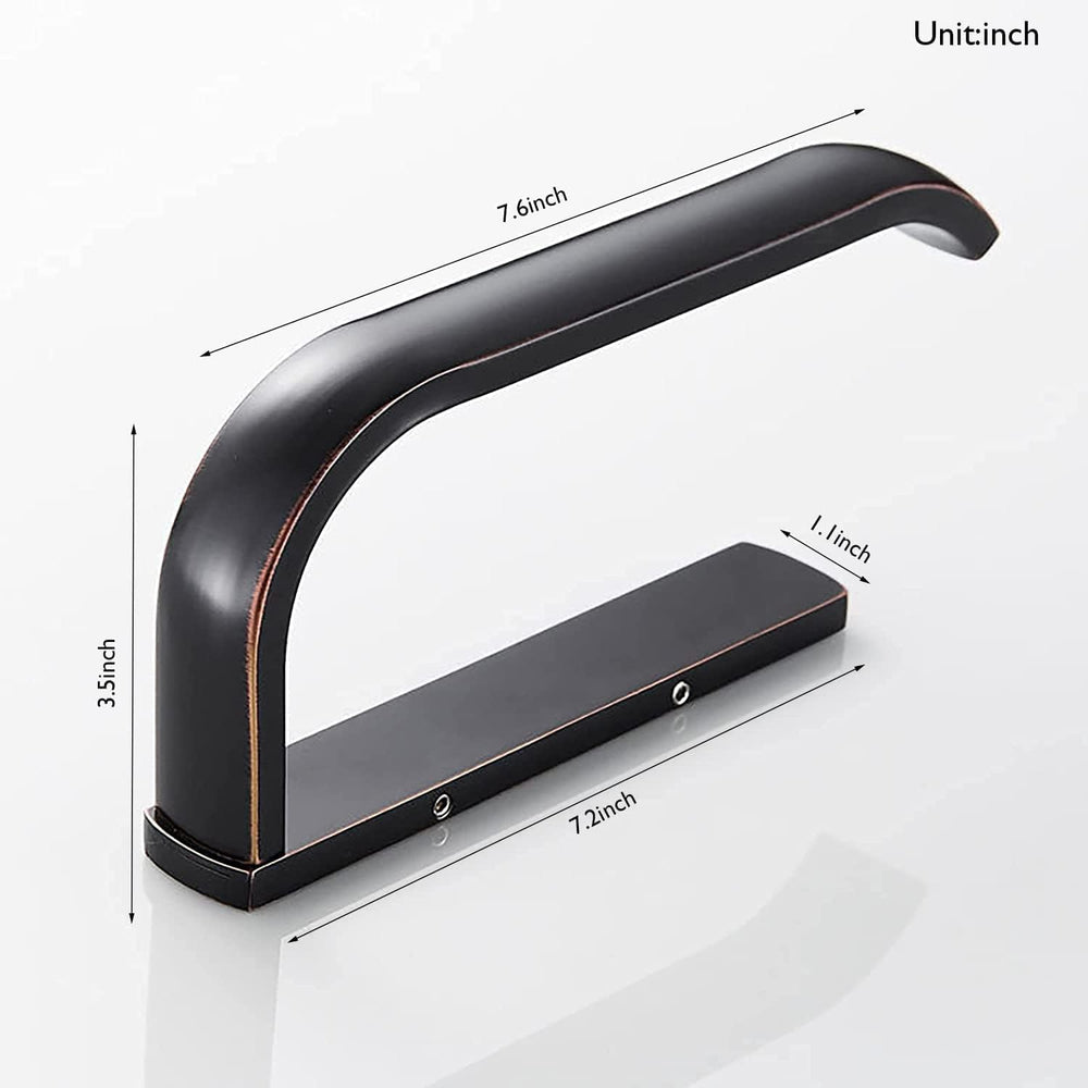 BigBig Home Bronze Toilet Paper Holder, Oil Rubbed Towel Holder Bathroom Towe...