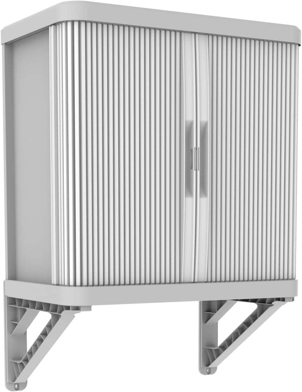 Terry, Rolling Space wall Cabin; wall Cabinet with Two Sliding Doors, Exterio...