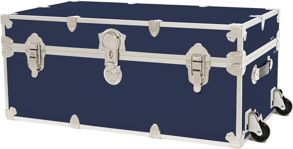 Rhino Classic XL Trunk with Wheels for Camp and Dorm, Footlocker, Chest | 34&...