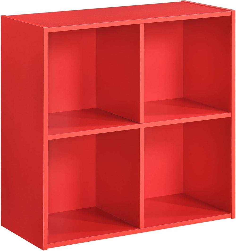 KB Designs - 4 Cube Storage Organizer Shelf - Modern Small Compact Organizer ...