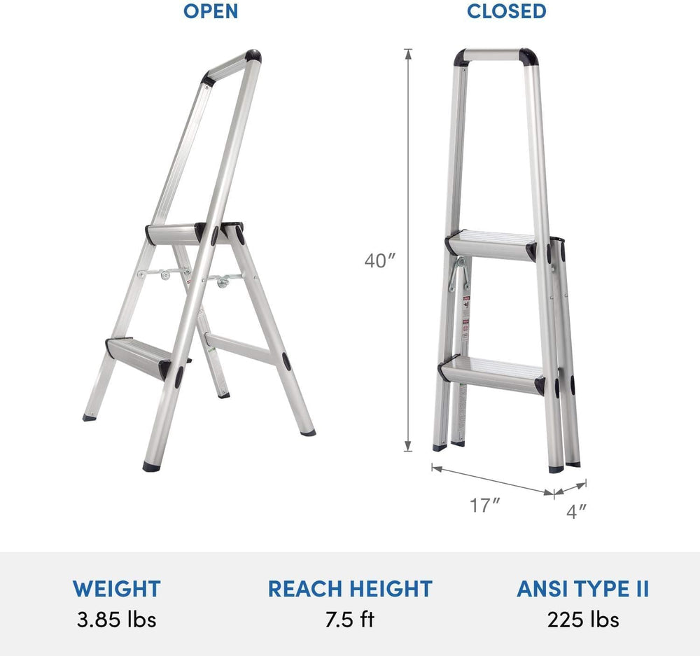 Xtend & Climb FT-2 Ultralight Step Stool (2-Step)