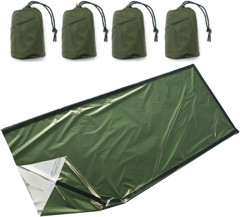 Camouflage Emergency Sleeping Bag Survival Blanket