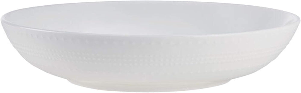 Mikasa Annabelle 40-Piece Dinnerware Set Service for 8 Bone China White