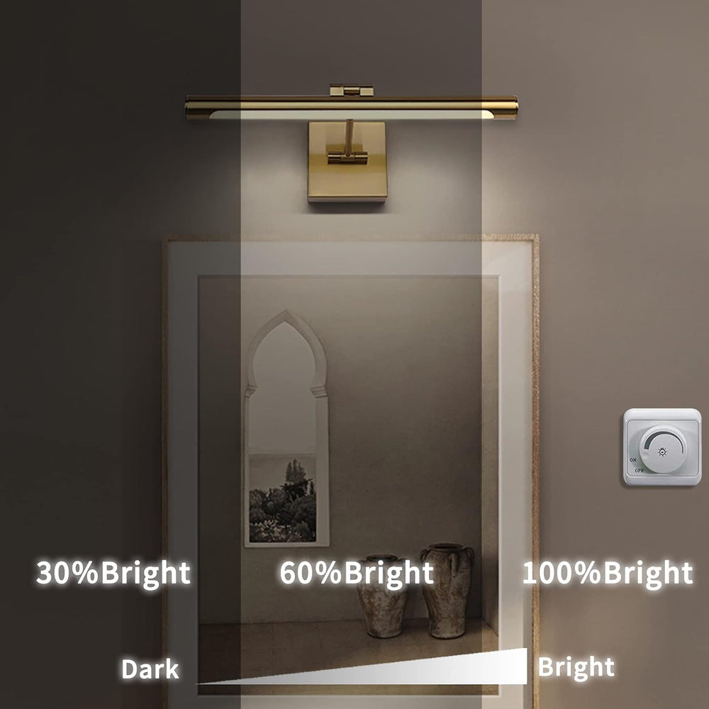 Joosenhouse LED Picture Light Fixtures Dimmable 16.53" Inch Modern Metal...