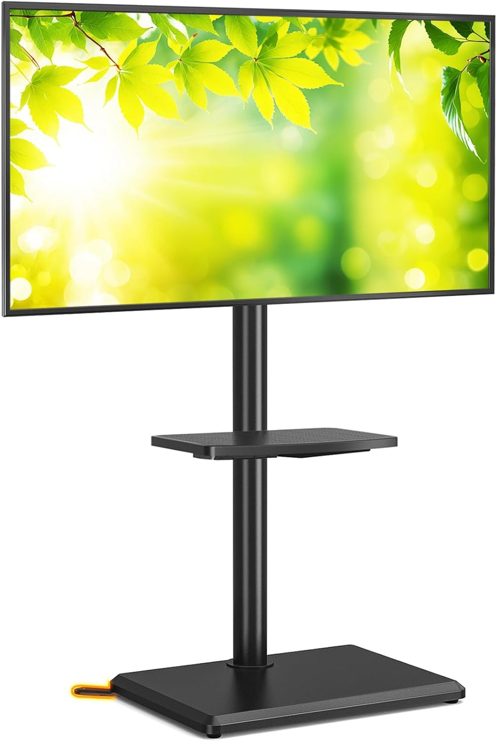 5Rcom Floor TV Stand with Mount for 32-60 inch TVs, Swivel and Height Adjusta...