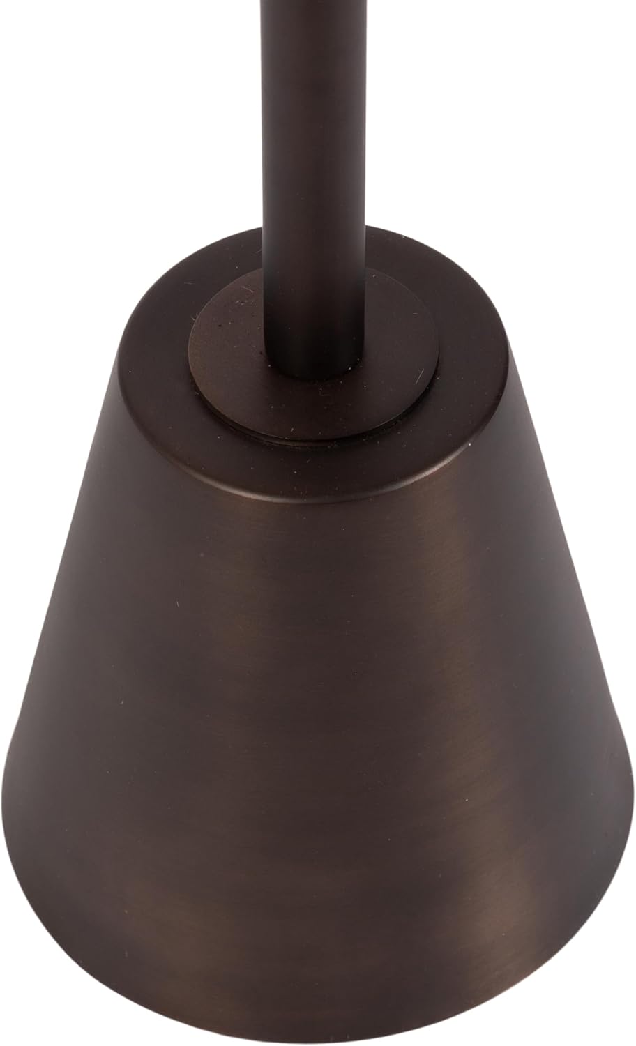 Kate and Laurel Tira Elegant Round Drink Table, 10 x 10 x 22, Brown Marble an...