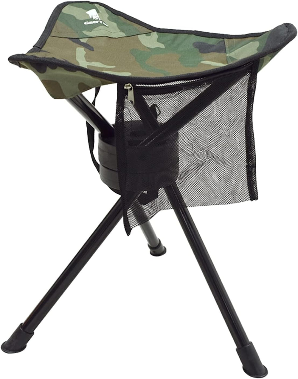 GEERTOP Swivel Camping Stool, Lightweight Fold Hunting Stool