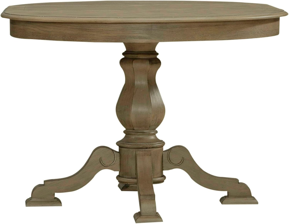 Liberty Furniture Magnolia Manor Dining Room Pedestal Table Traditional 12 In...