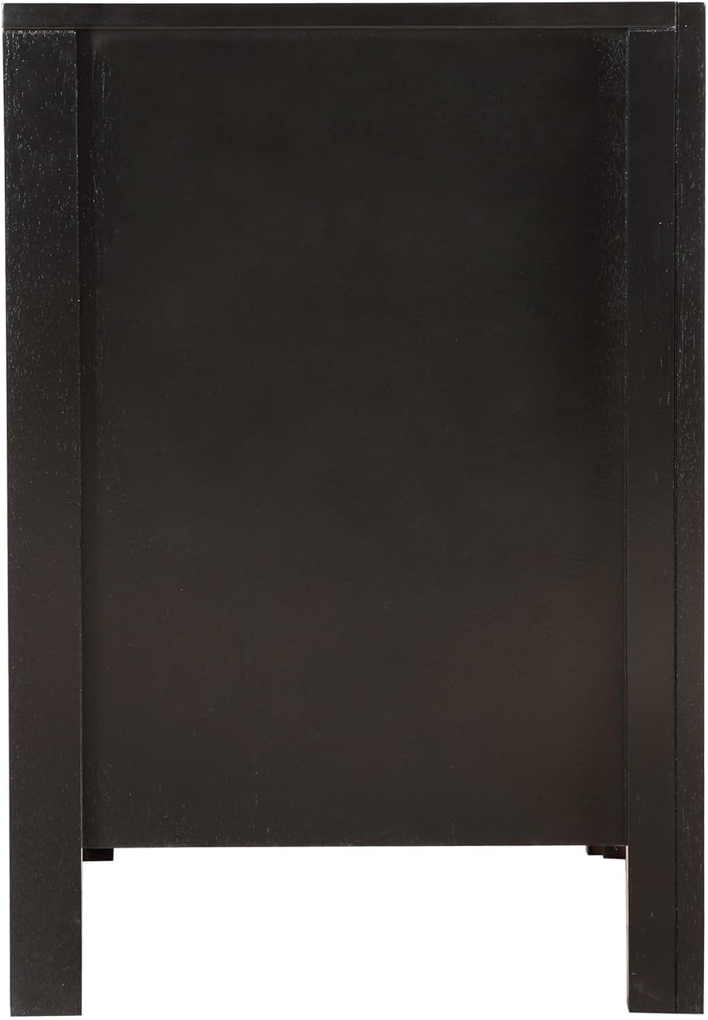 Elegantly Designed Bedside Table in Chic Black,for Small Spaces