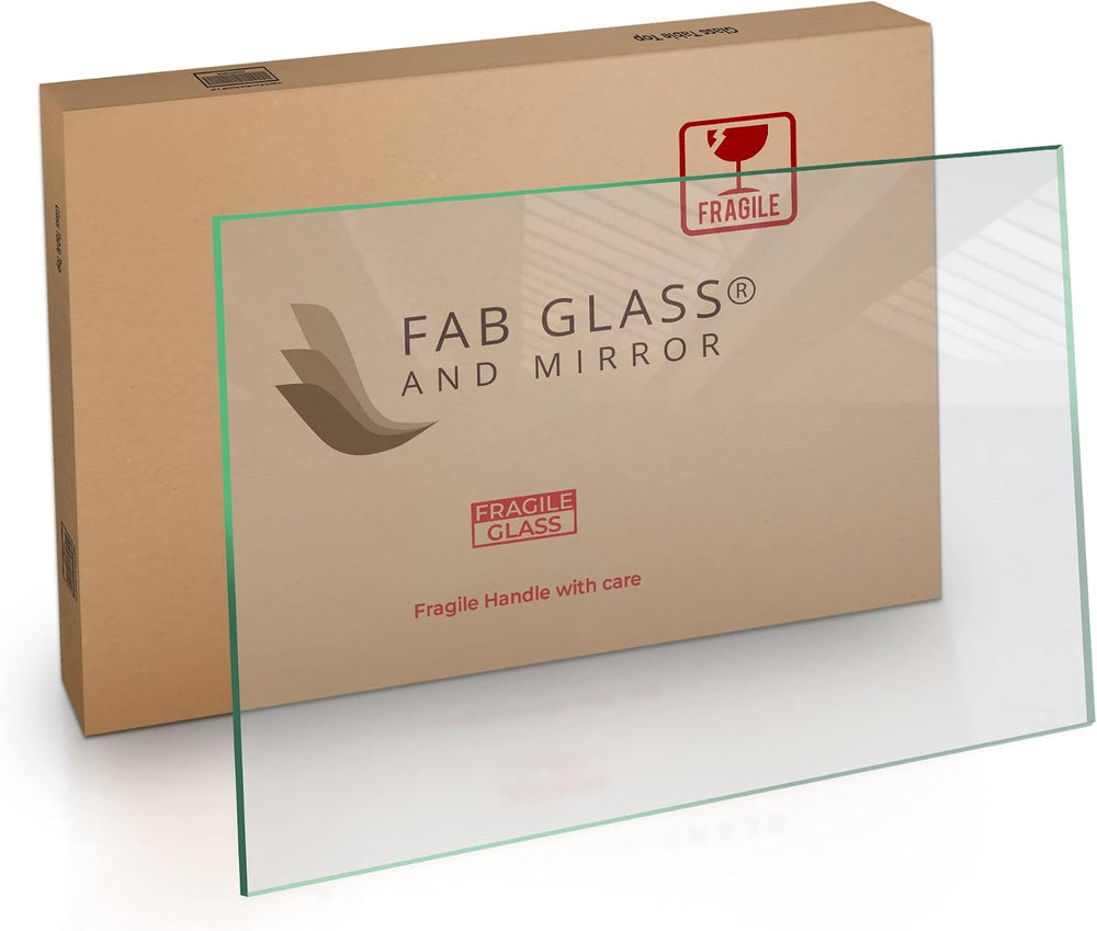 Glass Table Tops 1/8" Thick - 30" x 24" Rectangle Glass Tablet...
