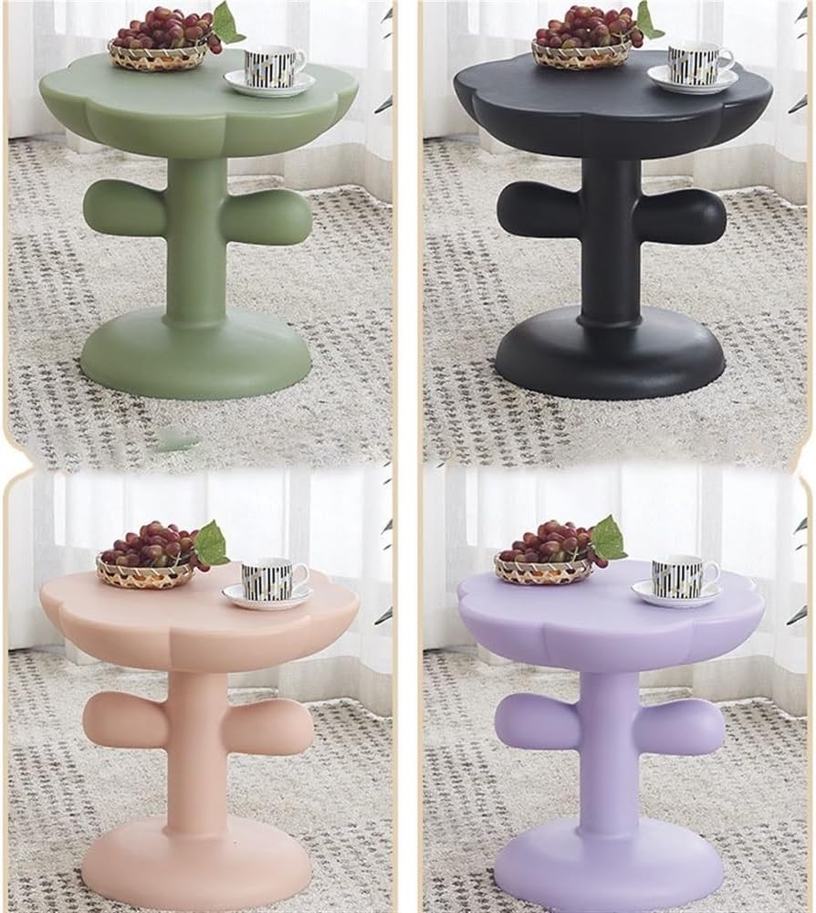 Coffee Tables, Side Tables Living Room Flower-Shaped End Tables Living Room P...