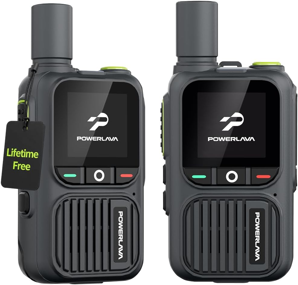 Lifetime Free Walkie Talkies Long Range 4G LTE Radios Global PoC Radios
