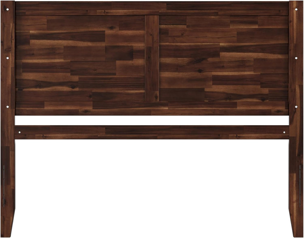 AFI, Canyon Queen Solid Wood Rustic Farmhouse Headboard, Barnwood
