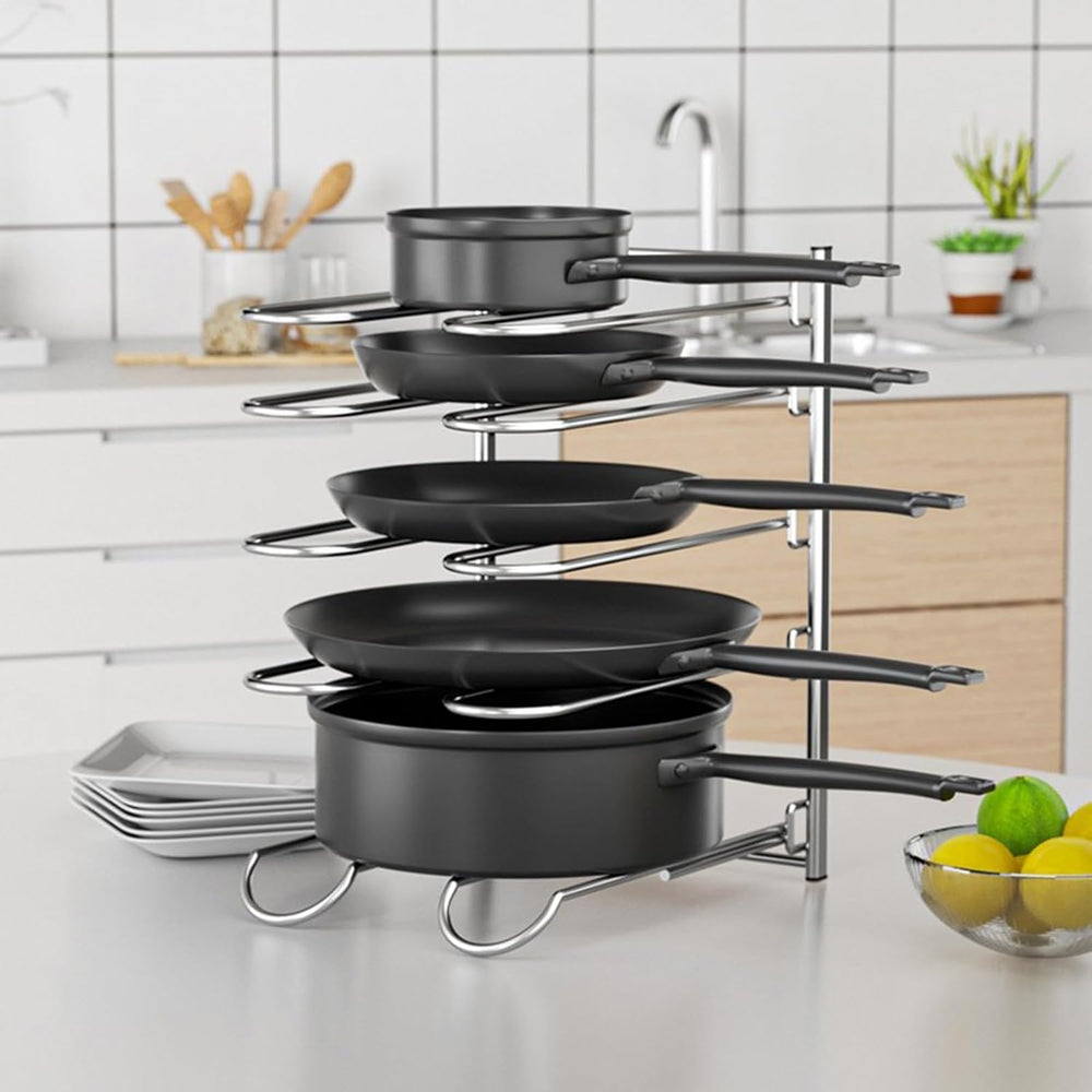 Compartment Cookware Structure, 5 Layer Construction | Stackable Stainless St...