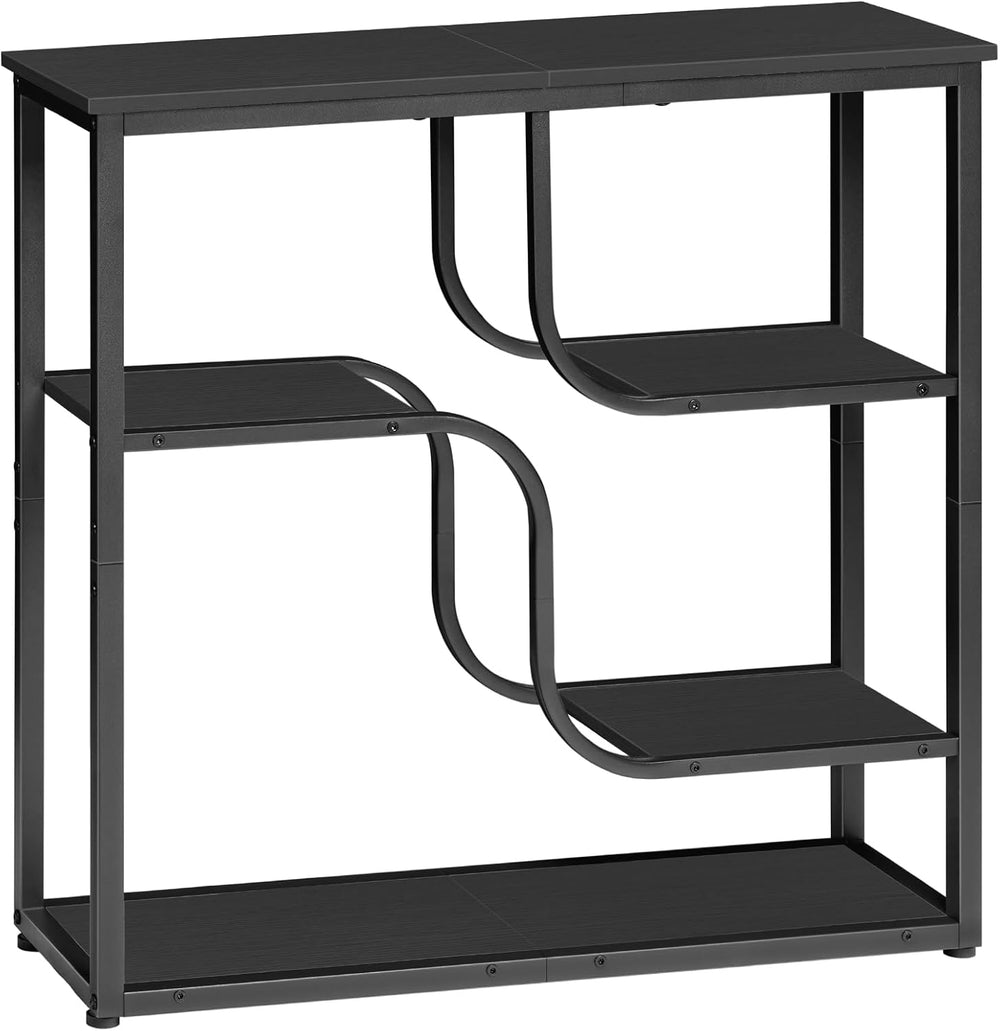 HOOBRO 29.5" Console Table, 5-Tier Narrow Entryway Table, Behind Couch T...