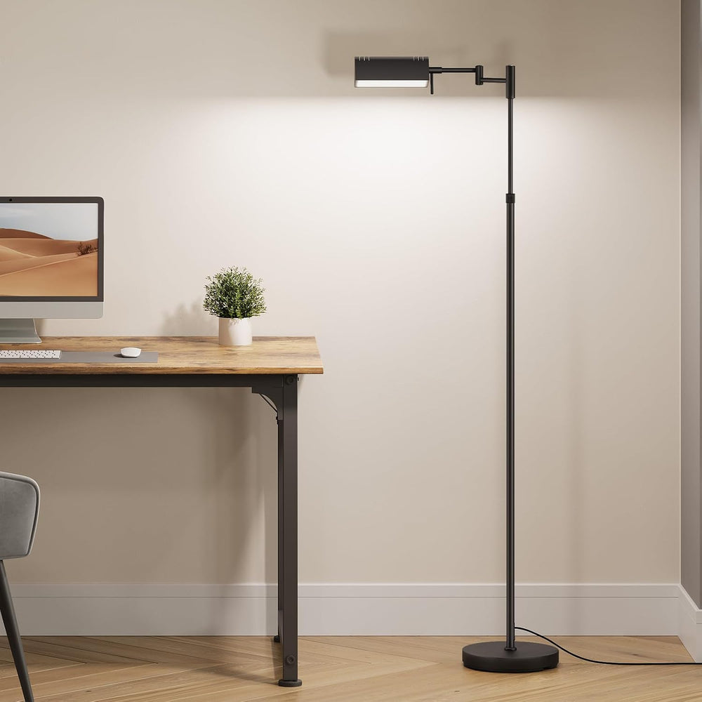 SUNMORY Dimmable LED Pharmacy Floor Lamps, 16W/1500LM Bright Reading Lamp