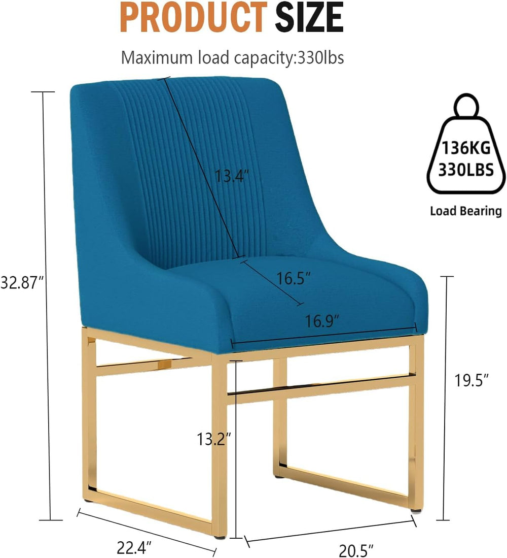 Kitchen & Dining Room Chairs Set of 4 Mid Century Modern Dining Chairs Up...