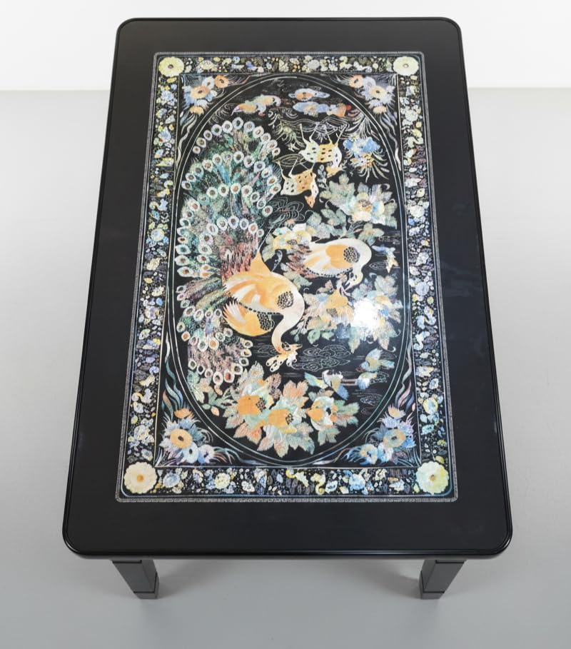 Lightweight Folding Table – Replica of Korean Antique Pearl Style (Laminated ...