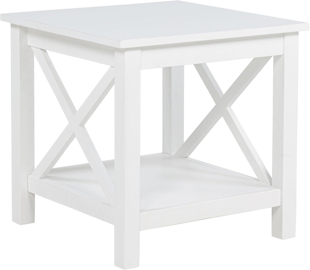 Coaster Home Furnishings - Skyview - Wood - Square End Table with Open Shelf,...