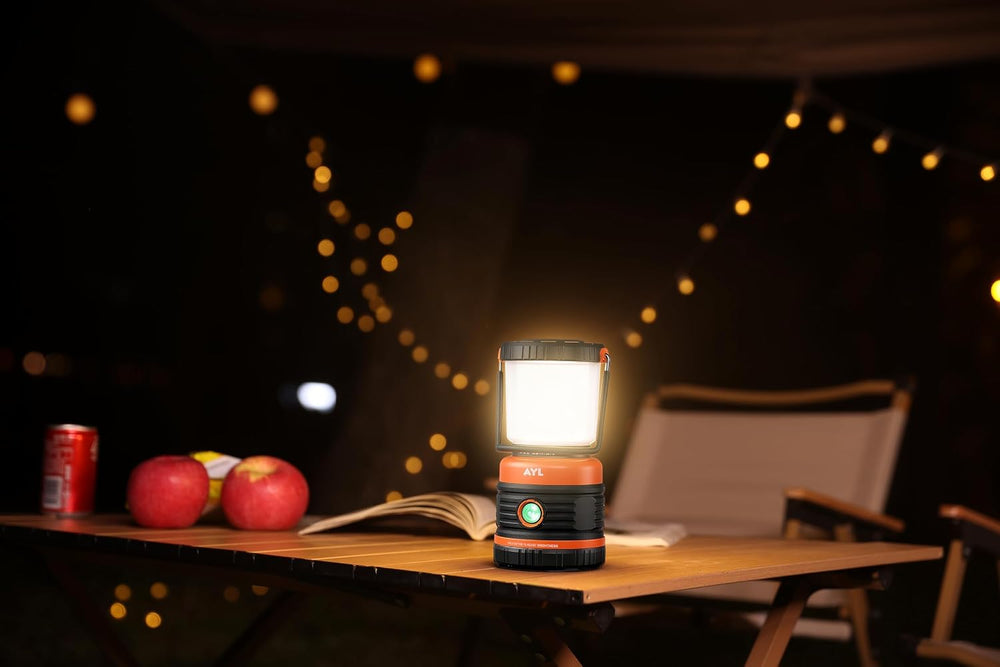 LED Camping Lantern Rechargeable, 1800LM, 4 Light Modes, 4400mAh Power Bank, ...