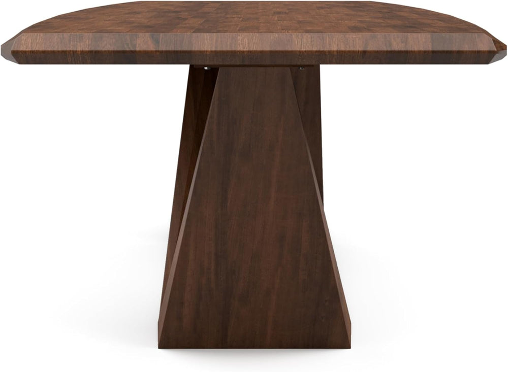 Furniture of America Nazaen III 82.5" Mid-Century Modern Solid Wood Live...