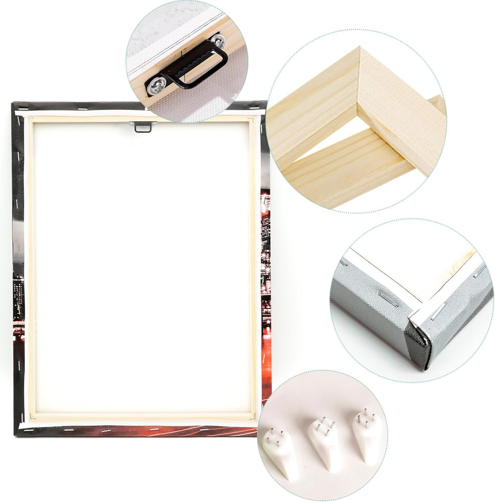 RnnJoile Spa Canvas Wall Art Zen Stone Orchid Picture Painting Beige Still Li...