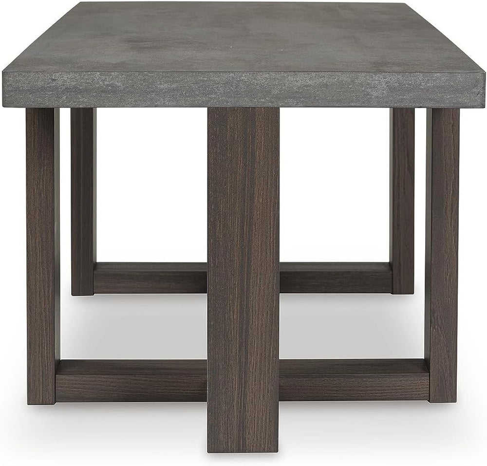Signature Design by Ashley Dynnford Industrial Water Stain Resistant Table, S...