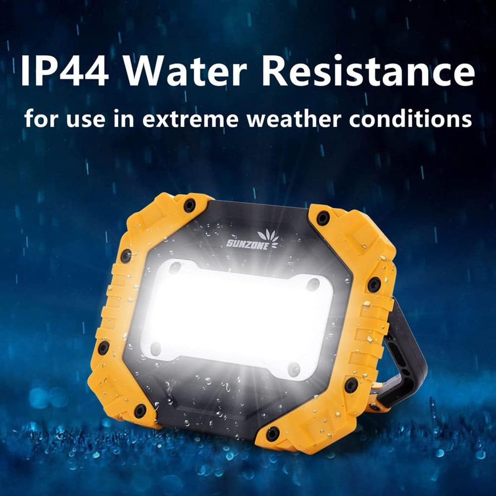 Sunzone Portable LED Work Light,AA Battery Powered Flood Lights,2 Pack