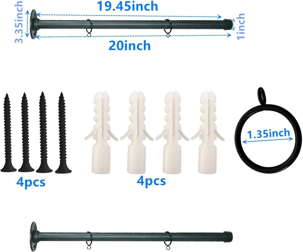 Hanging Sign Bracket 20 Inch Outdoor Sign Holder with Hardware