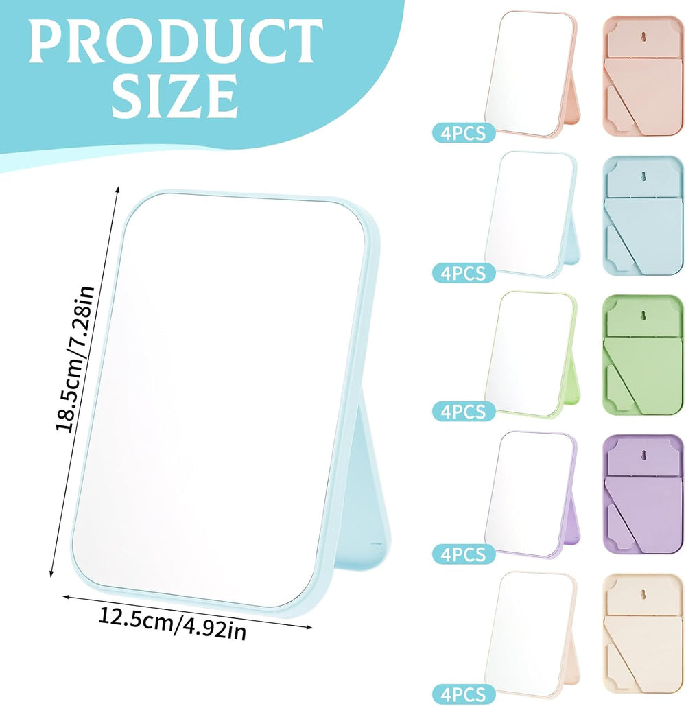 20 Pcs Spa Party Mirrors for Women, Makeup Mirrors with Foldable Stand, Table...