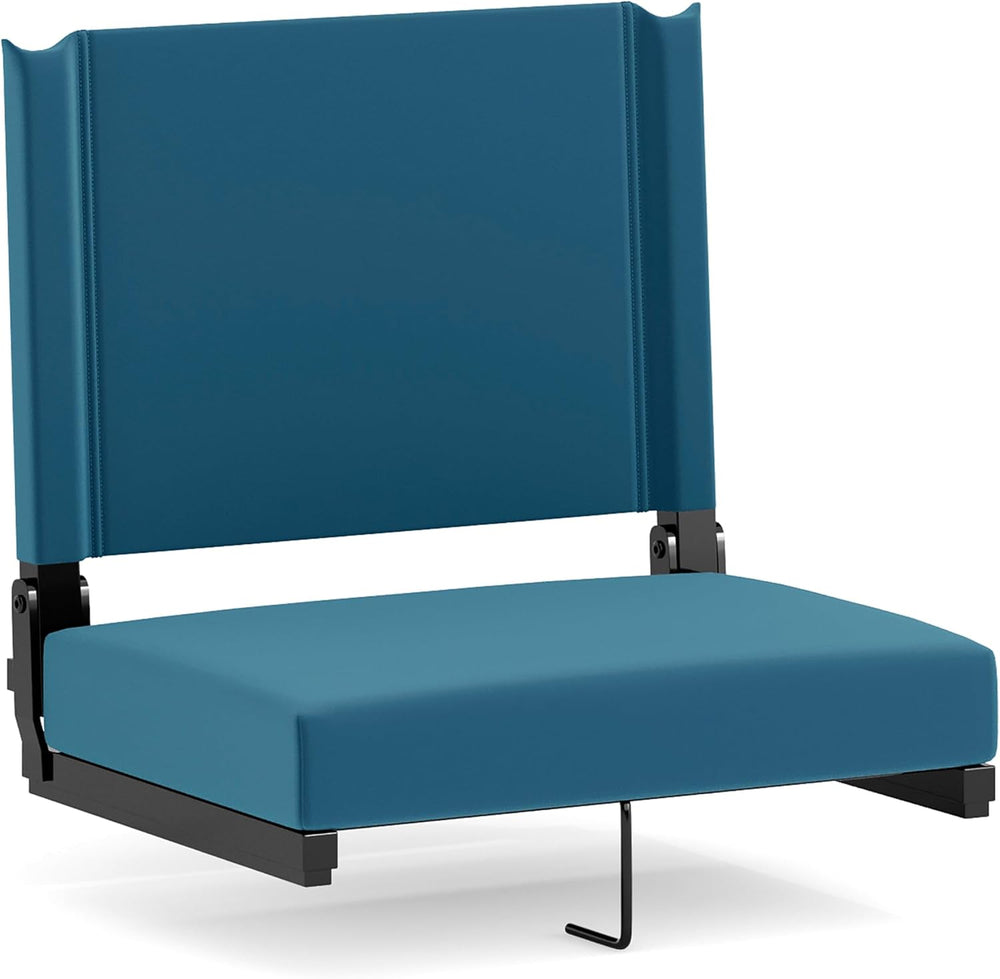 Flash Furniture Grandstand Portable Stadium Seat for Bleachers or Benches, Fo...