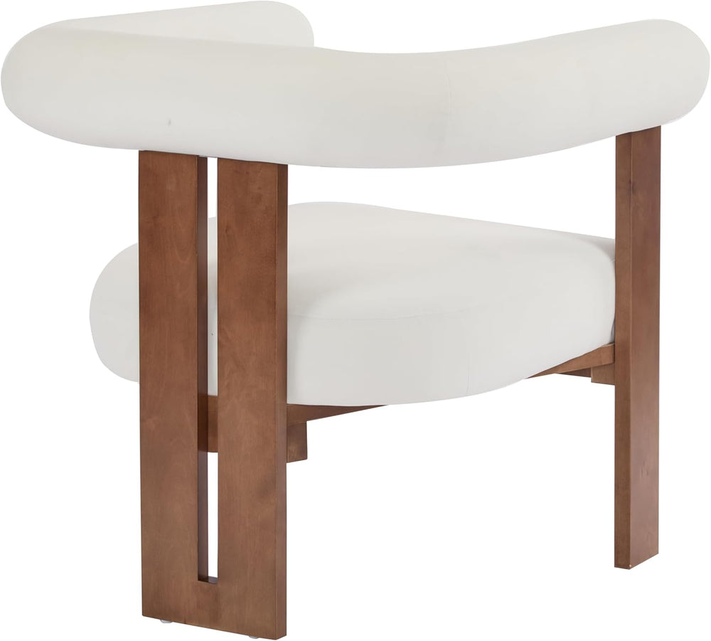 Christopher Knight Home Modern Velvet Upholstered Accent Chair for Living Roo...
