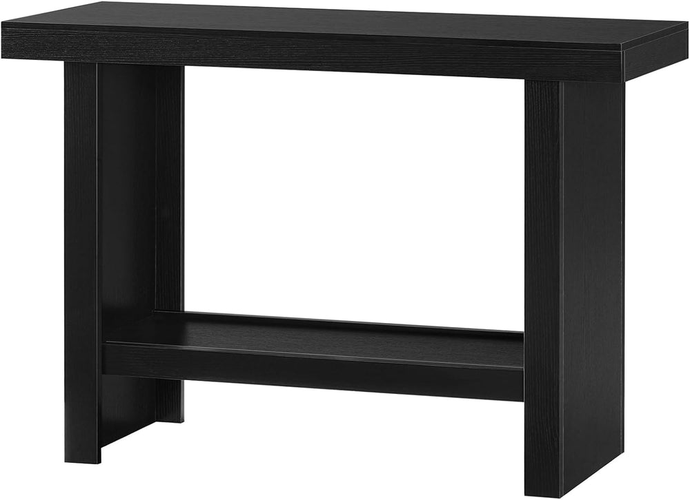 MAHANCRIS Console Table, 47.2'' Black Entryway Table for Hallway, Nar...
